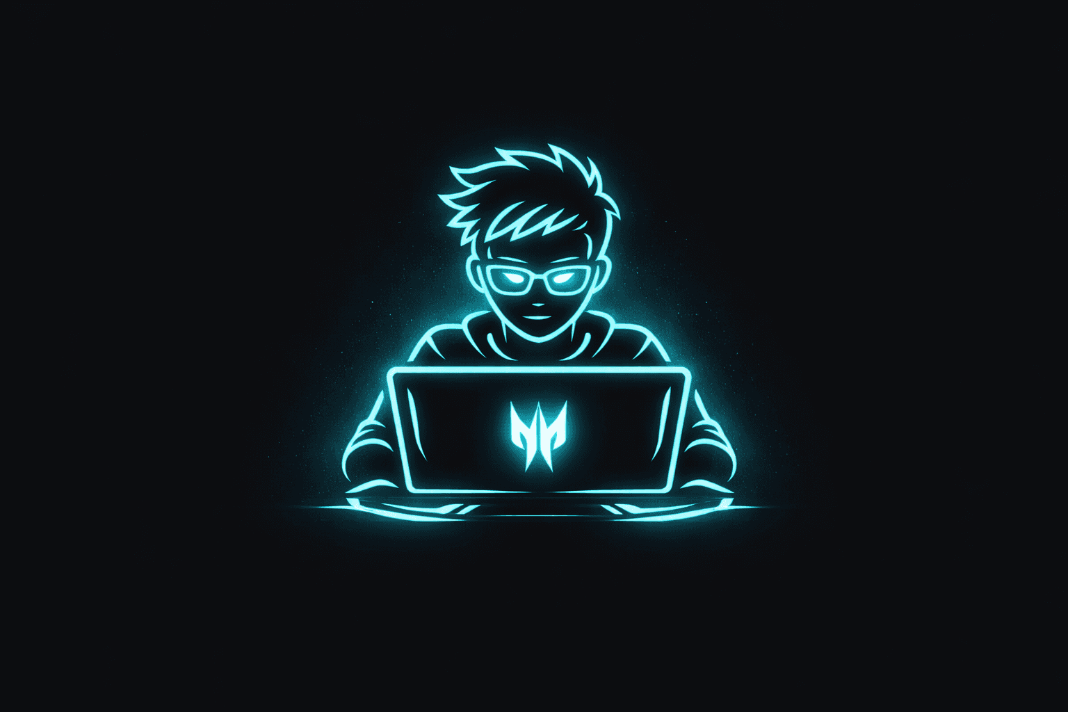 Programador no notebook representando a criação do site